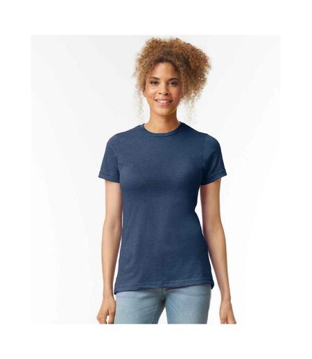 Gildan Womens/Ladies CVC Soft Touch T-Shirt (Pitch Black)