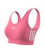 Brassière Rose Femme Adidas Cro - L