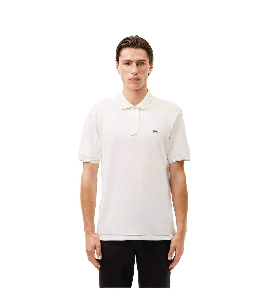 Polo L.12.12 Homme Blanc Lacoste-1