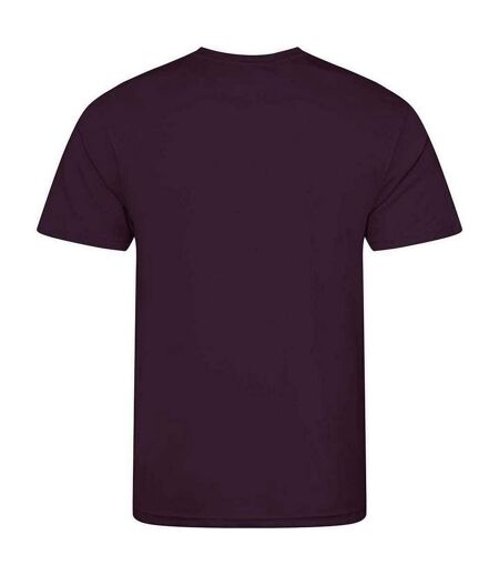 Mens t-shirt plum AWDis Cool