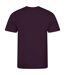 Mens t-shirt plum AWDis Cool