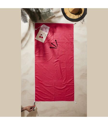 Serviette de plage avec ses piquets collection PLAYA