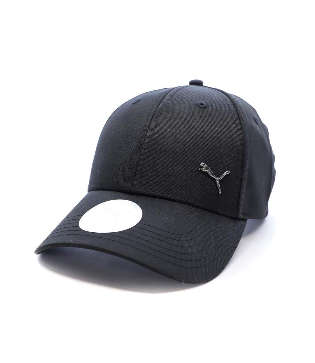 Casquette noir homme puma ess metal-1