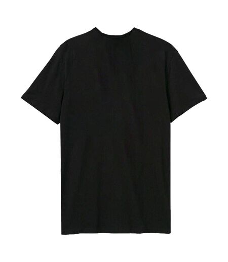 T-shirt Unisexe Adulte Baphomette Twin Temple Noir Amplified