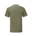 Fruit Of The Loom Mens Iconic T-Shirt (Pack Of 5) (Classic Olive Green) - UTPC4369