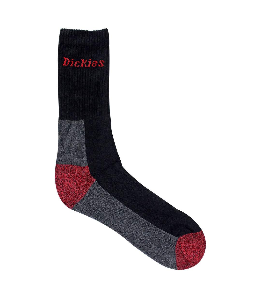 Mens 3 Pack Cushioned Work Socks-5