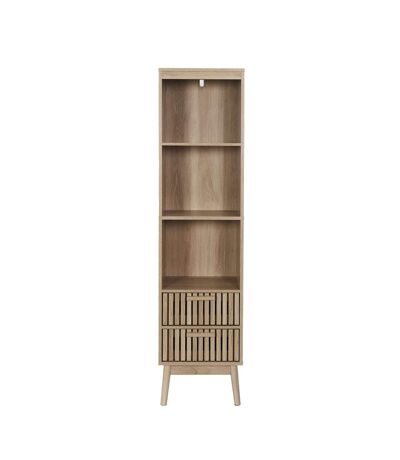 Colonne de rangement Saulk en bois - Marron