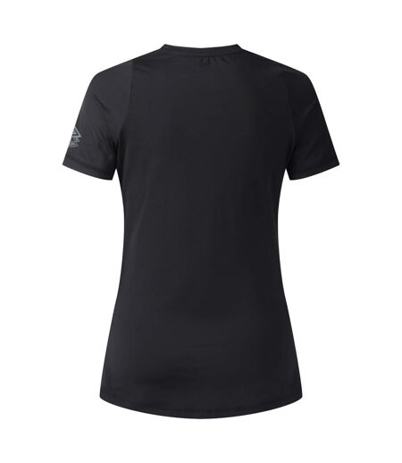 Womens/ladies Pro Training Polyester T-shirt Black Umbro
