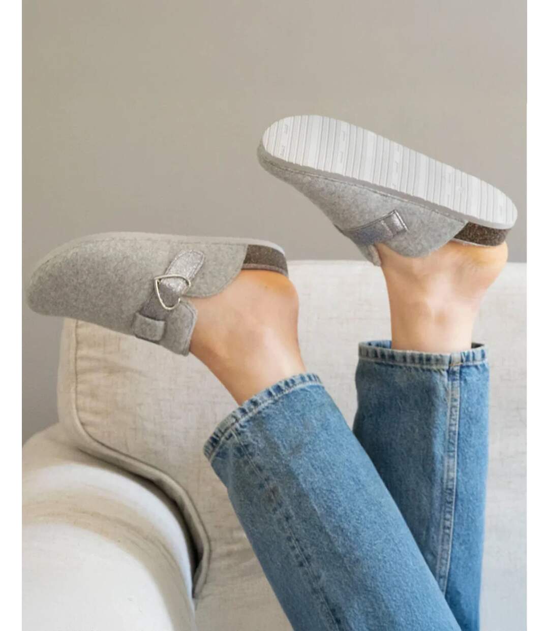 Isotoner Chaussons Sabots femme semelle anatomique confort-2