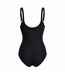 Womens/ladies Brigitte One Piece Swimsuit Black Speedo-2