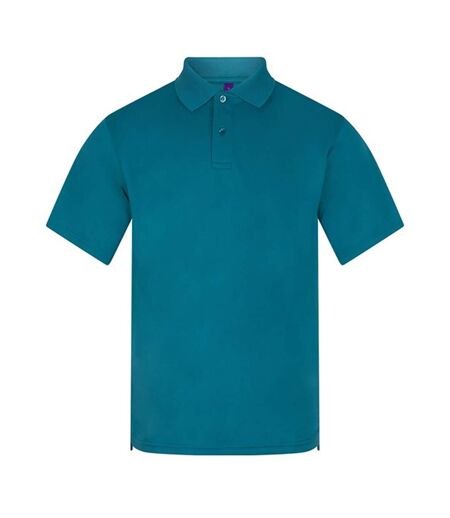 Mens Coolpluspique Polo Shirt Teal Henbury