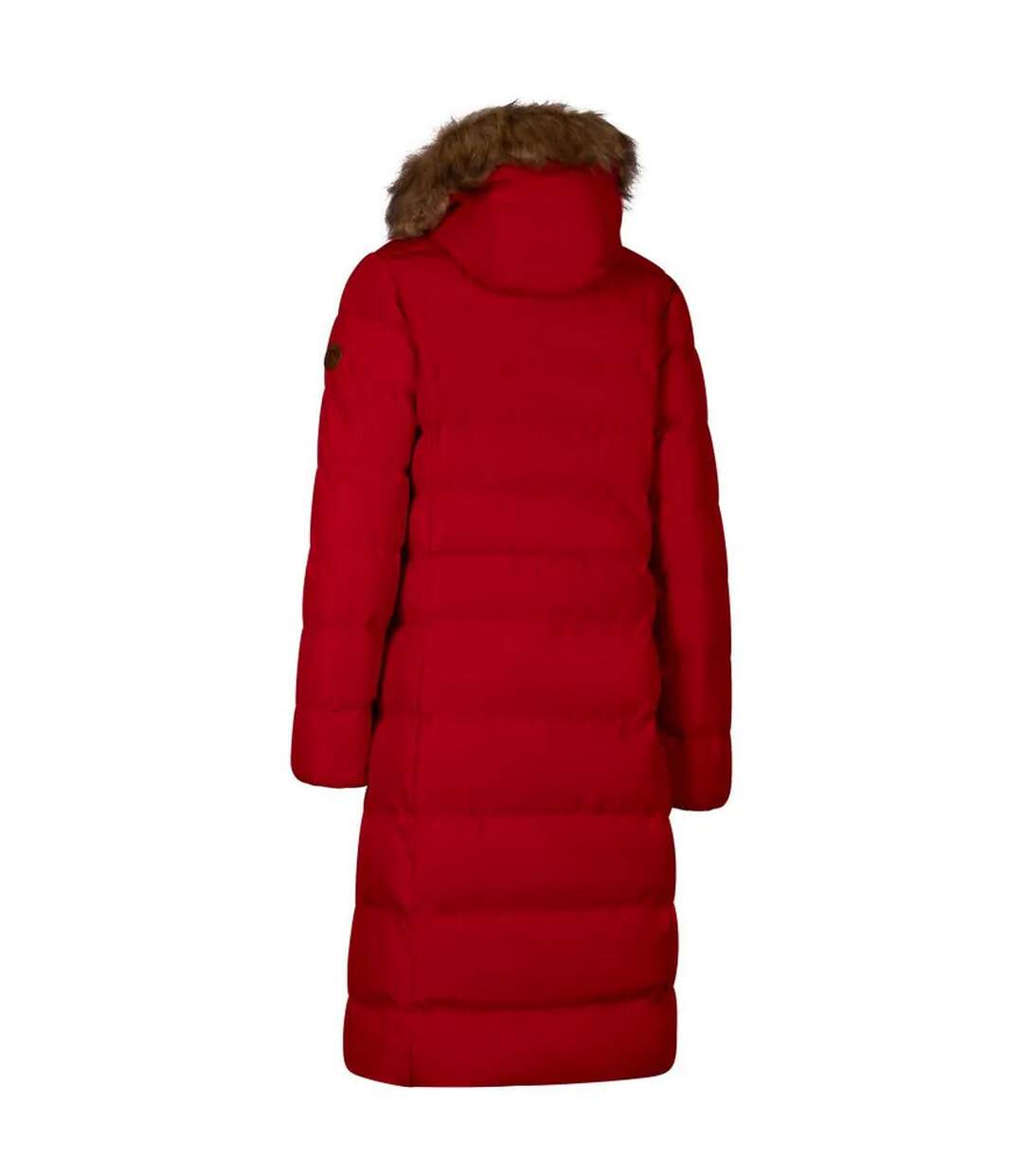 Doudoune longue audrey femme rouge Trespass-2