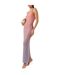Robe Longue 1 Épaule Motif/style Ombré Femme Coucher De Soleil Good American-1