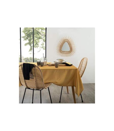 Nappe Antitache à Motifs Paty 140x240cm Jaune