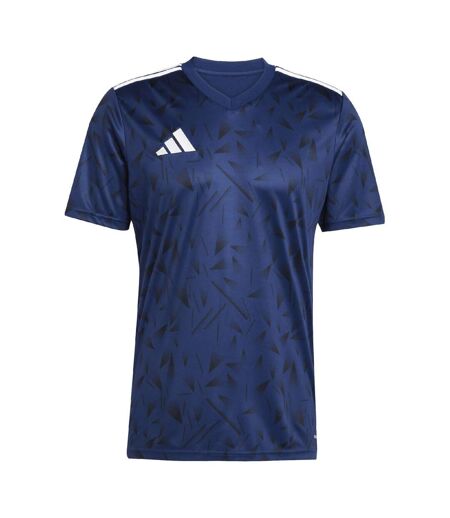 T-shirt Style Motif Géométrique Team Icon Homme Bleu Marine Adidas