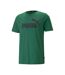 T-shirt Vert Homme Puma Essential Logo