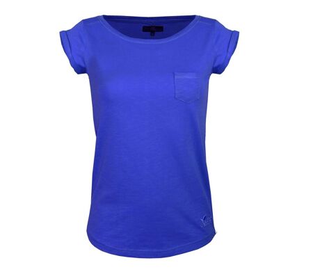 Tee - shirt col bateau 1 poche DOMY5