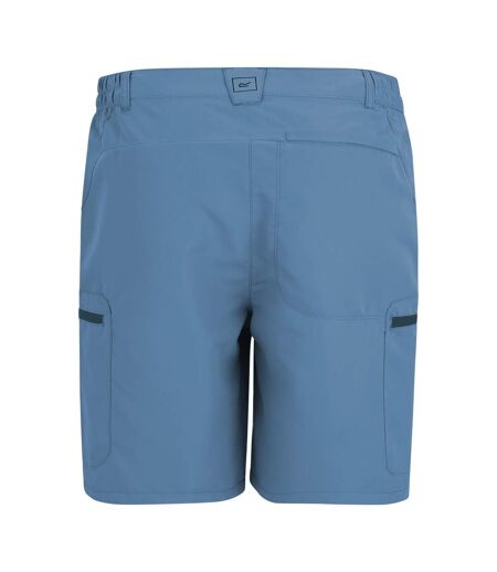 Short Uni À Taille Semi-élastiquée Leesville Homme Bleu De Gris Regatta