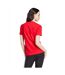 T-shirt Détente Style Logo Essentials Femme Rouge Adidas-3