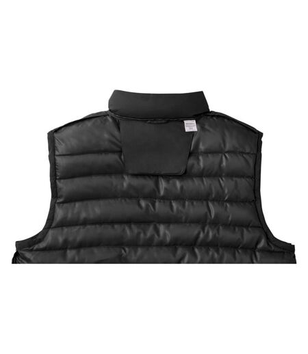 Mens Pallas Insulated Body Warmer Solid Black Elevate