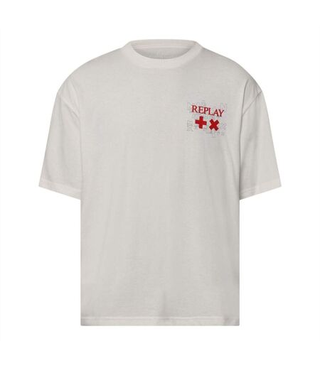 T-shirt Martin Garrix Homme Blanc Replay