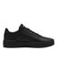 Childrens/kids Carina 3.0 Platform Trainers Black Gold Puma-1