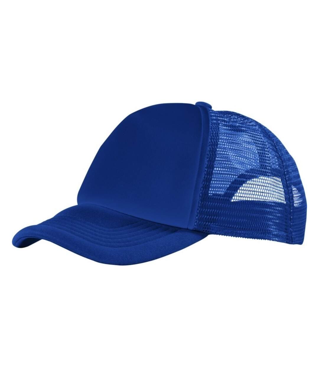 Trucker casquette 5 panels bleu roi Bullet-1