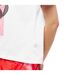 T-shirt Manches Courtes Femme Blanc Slam-4