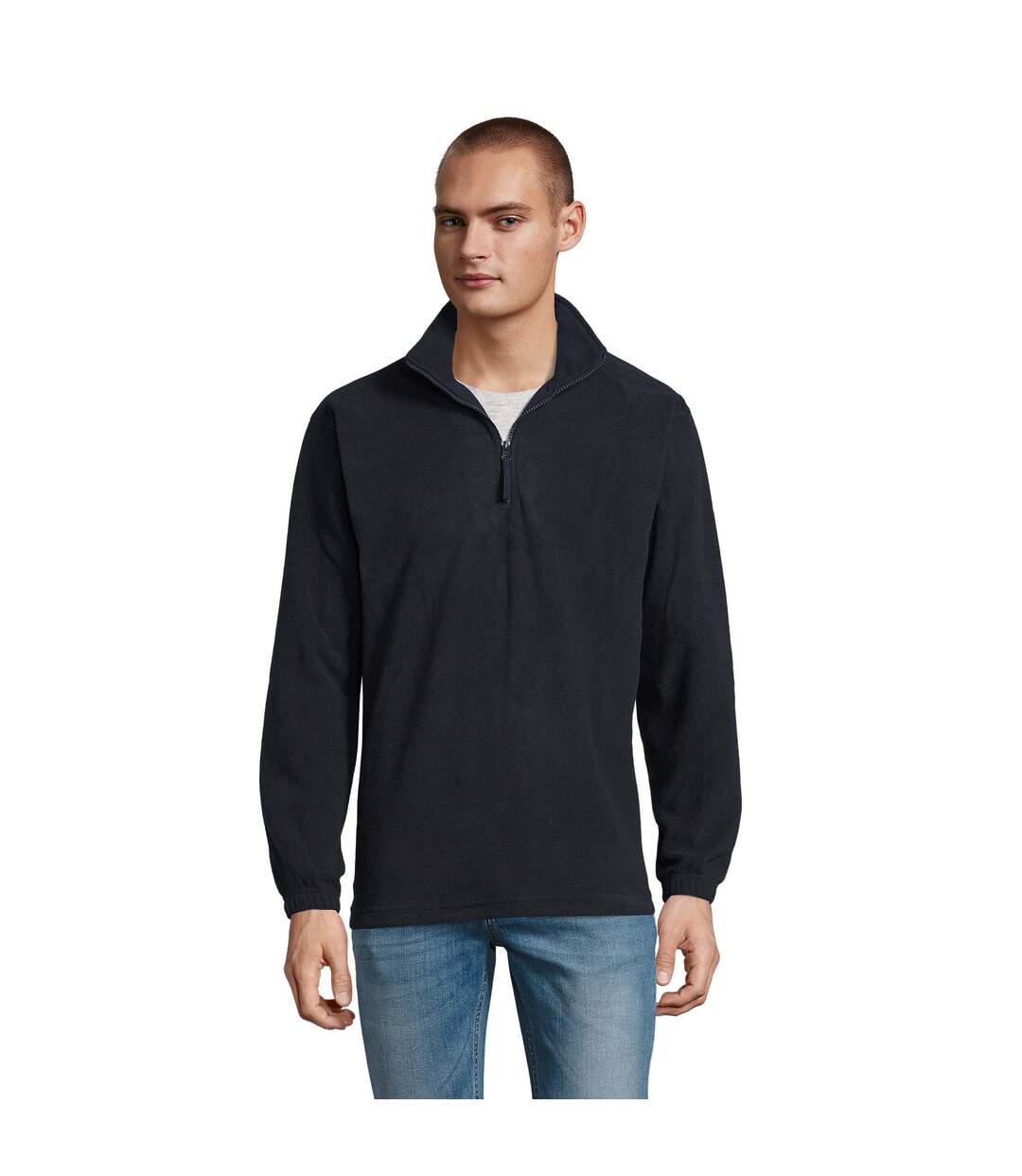 Haut Polaire Ness Adulte Bleu Marine SOLS-1