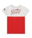 Womens/ladies Japanese T-shirt Red White Captain America-2