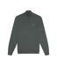 Mens cotton merino sweater deep green Lyle & Scott