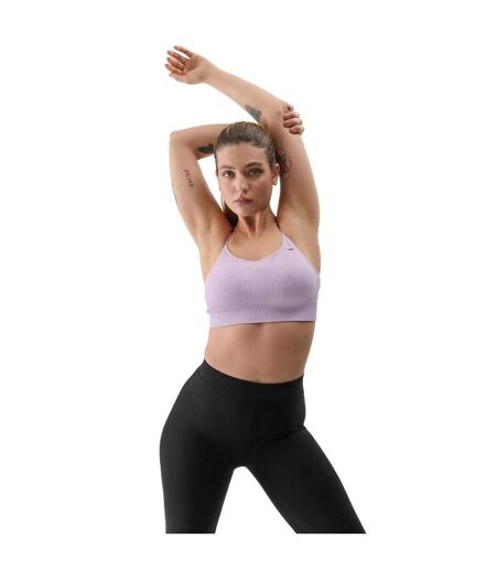 Brassière De Sport Wss24usbaf121 Femme Violet Clair 4F