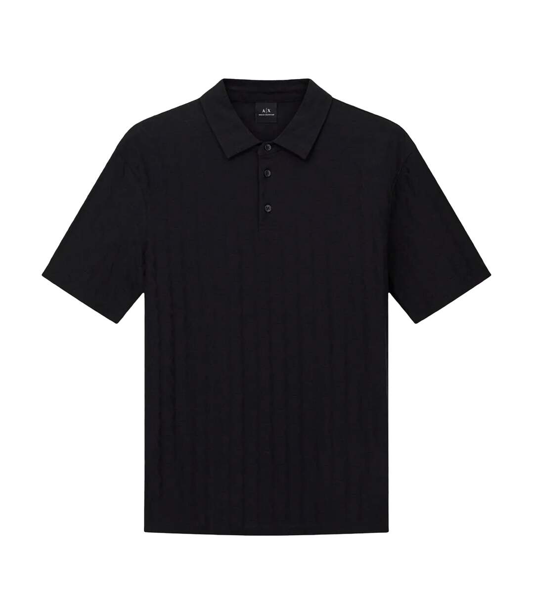 Polo Motif/style Géométrique Homme Noir Armani Exchange-2