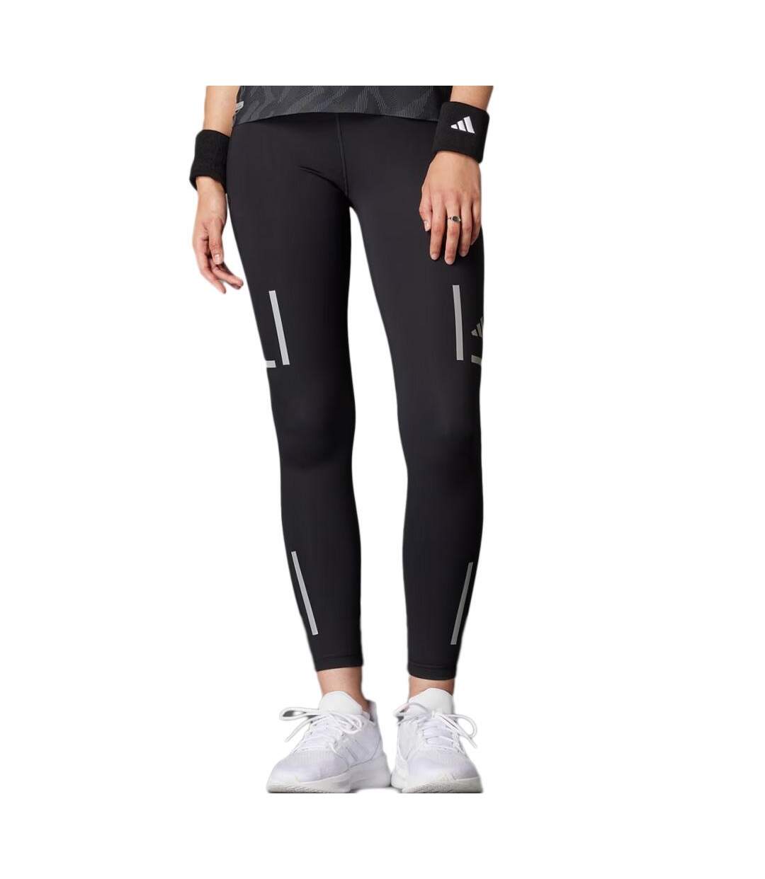 Legging 7/8 réfléchissant noir femme adidas ultimate-1
