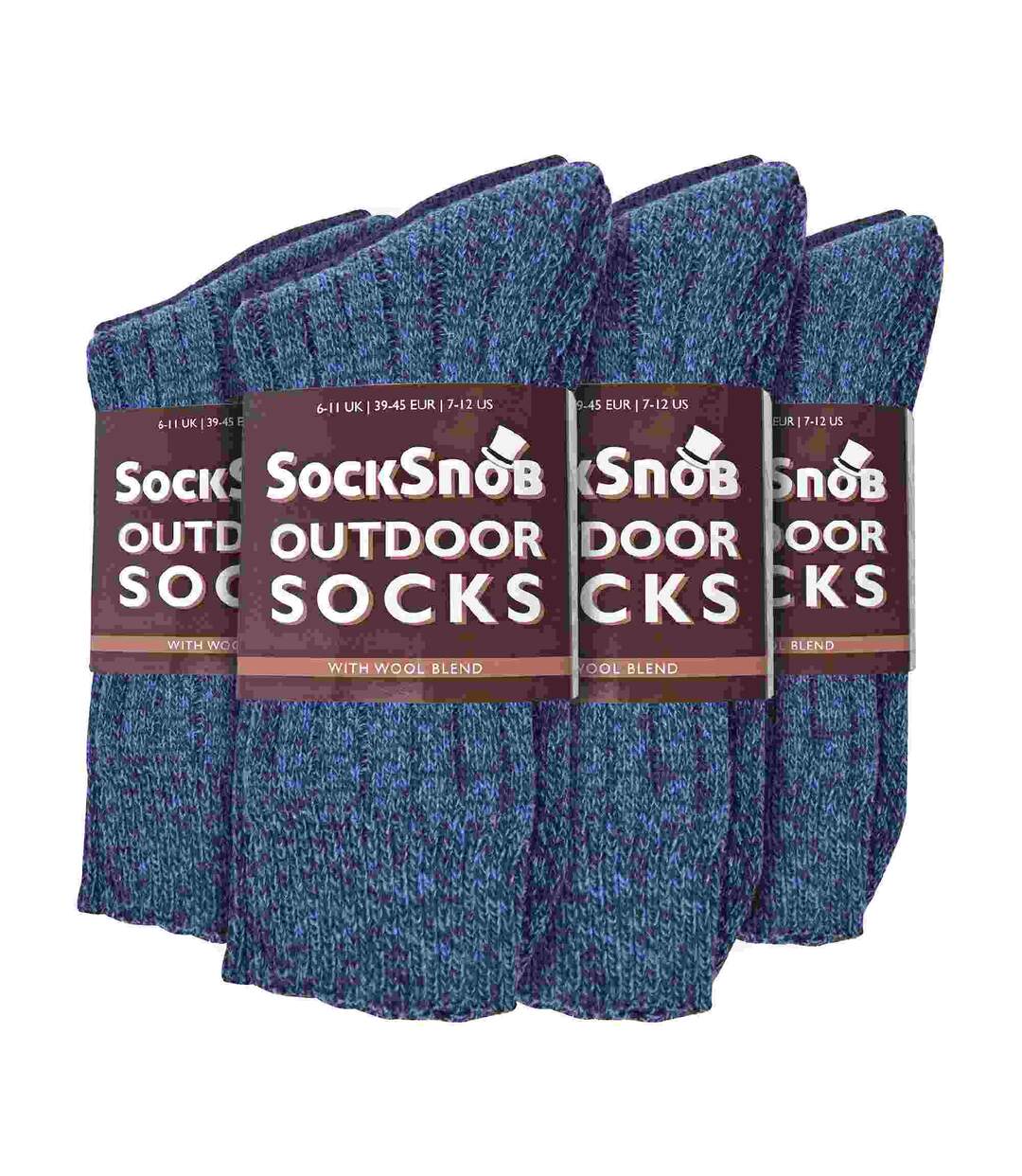 12 paires de chaussettes chaudes et douces en laine pour hommes-2