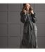 Ladies Soft Fleece Warm Bathrobe Dressing Gown for Winter