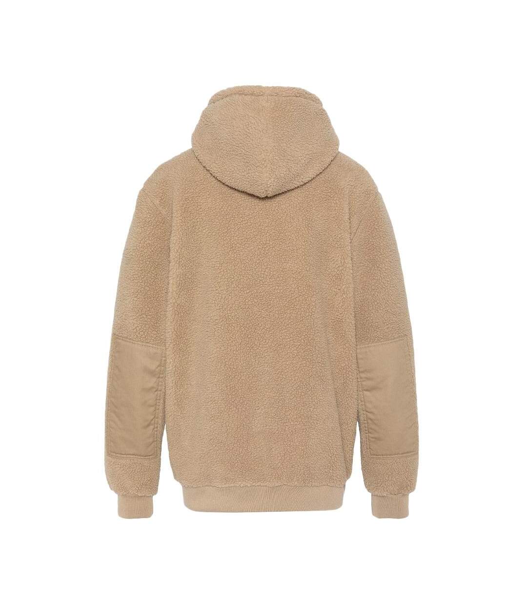 Sweat sherpa beige homme schott swwillow2 - m-2