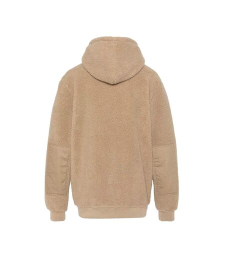 Sweat Sherpa Beige Homme Schott SWWILLOW2 - XL