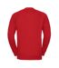 Sweatshirt classique homme rouge Russell