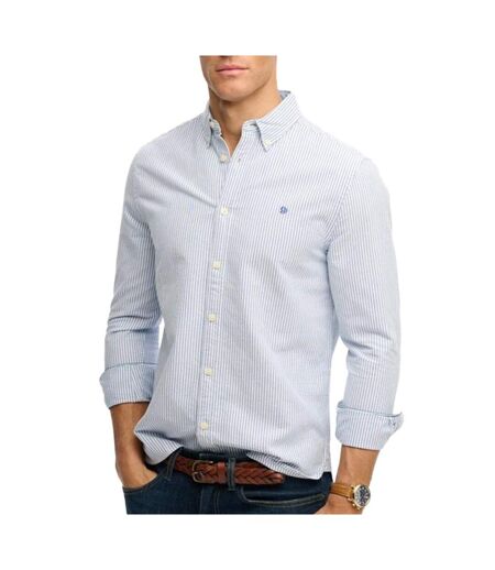 Chemise bleu homme superdry preppy