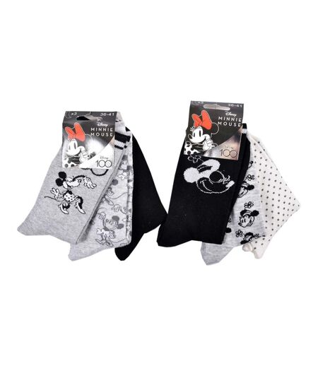 Chaussettes Pack Femme MINNIE - Pack de 9