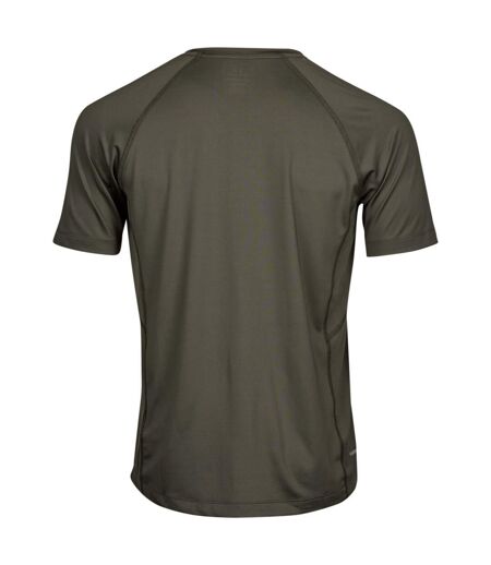 Tee Jays Mens Cool Dry Short Sleeve T-Shirt (Deep Green) - UTBC3323