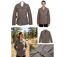 Veste Saharienne Rando Femme Ogalo Castor MarronSE9042-3