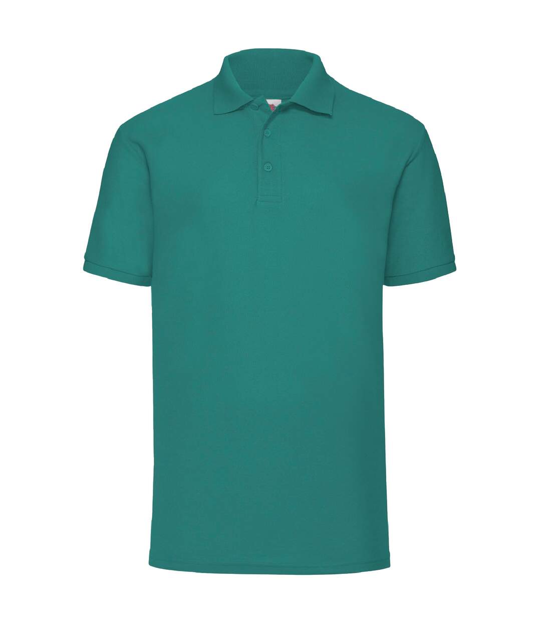 Fruit Of The Loom Mens 65/35 Pique Short Sleeve Polo Shirt (Emerald) - UTBC388-1