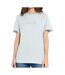 T-shirt vert d'eau femme calvin klein jeans hero logo - m-1