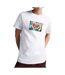 T-shirt Blanc Homme Converse Comic - L-1