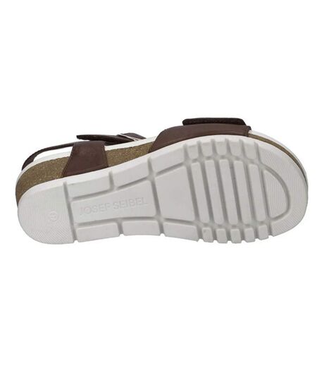 Sandales Quinn Femme Marron Cognac Josef Seibel