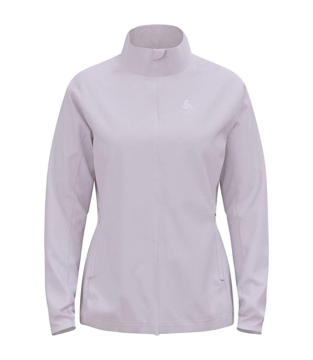 Womens/ladies Brensholmen High-neck Soft Shell Jacket Lilac Odlo-2