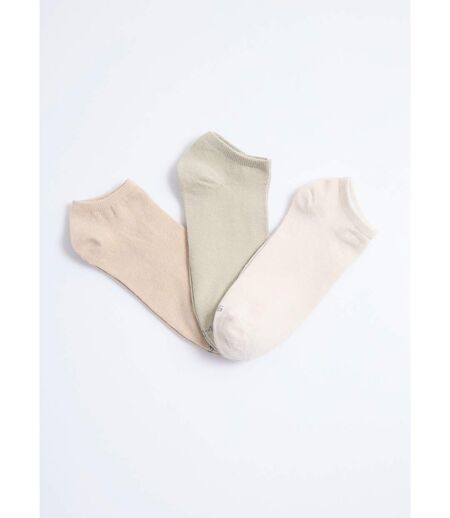Lot de 3 Socquettes, assorti clair