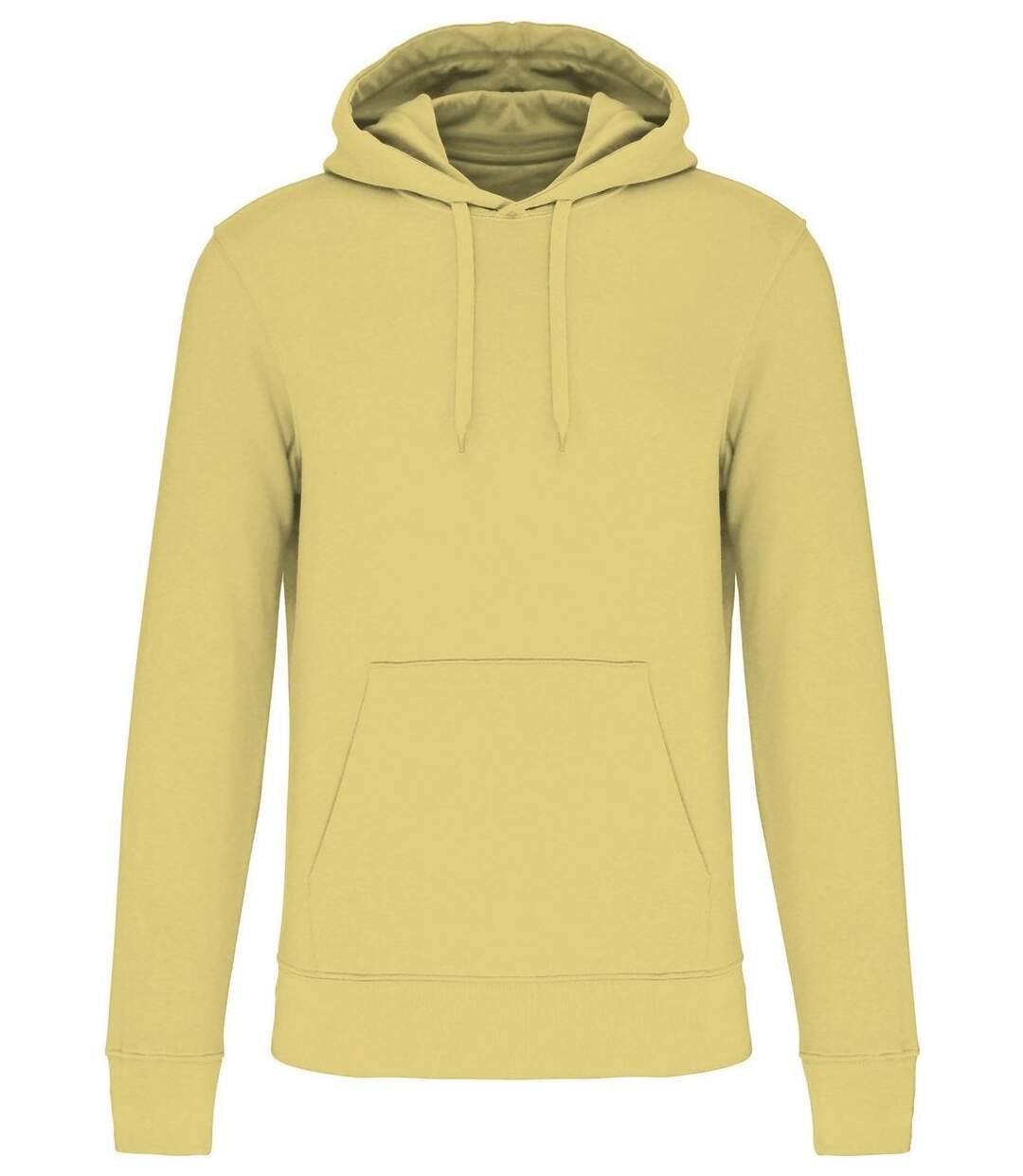 Sweat à capuche écoresponsable - Homme - K4027 - jaune citron